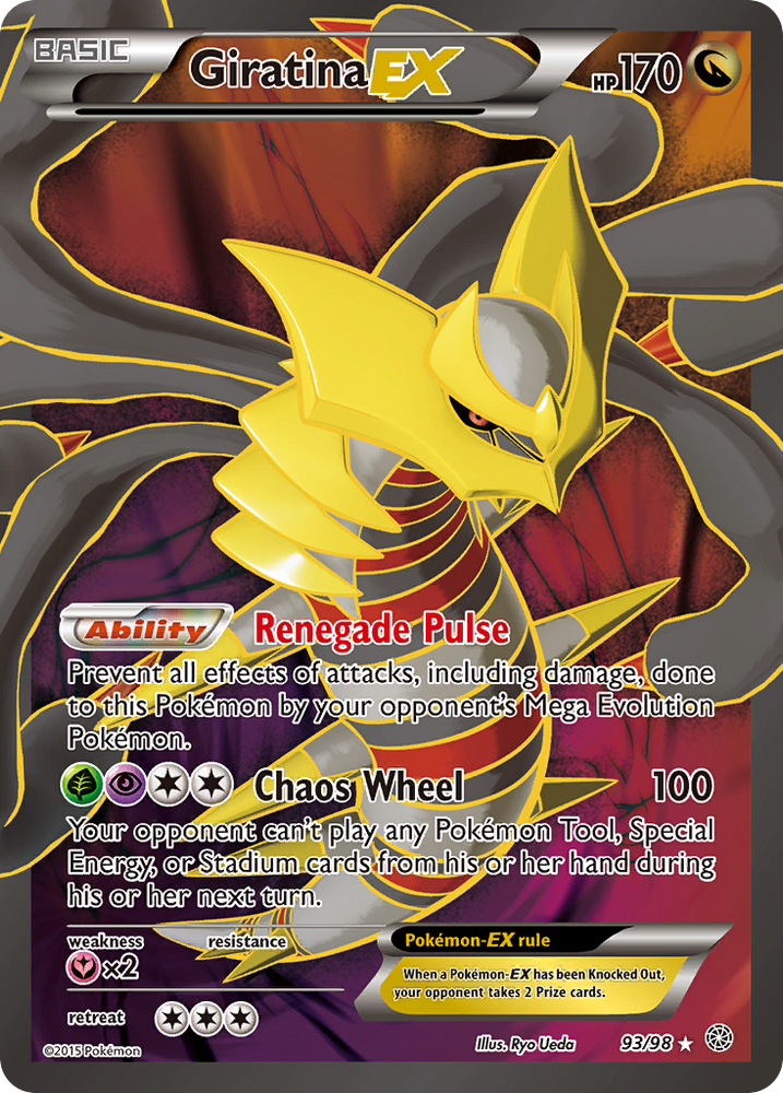Pokemon | Giratina EX (93/98) [XY: Ancient Origins] | The Nerd Merchant