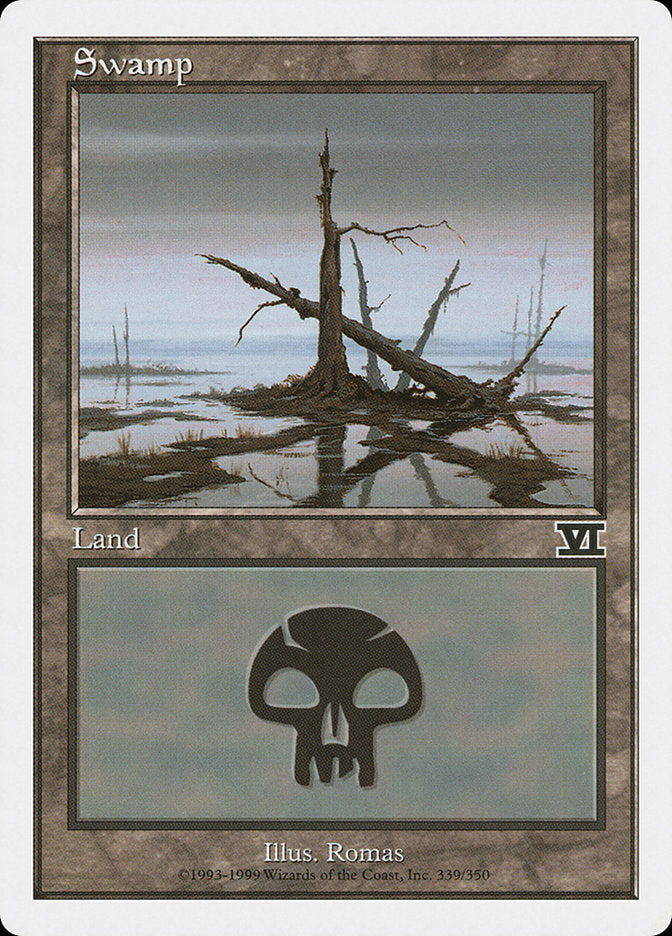 Magic | Swamp (339) [Classic Sixth Edition] | The Nerd Merchant