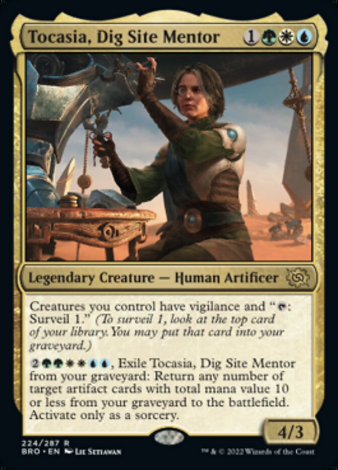 Magic | Tocasia, Dig Site Mentor [The Brothers' War] | The Nerd Merchant