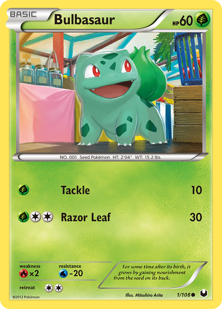 Pokemon | Bulbasaur (1/108) [Black & White: Dark Explorers] | The Nerd Merchant