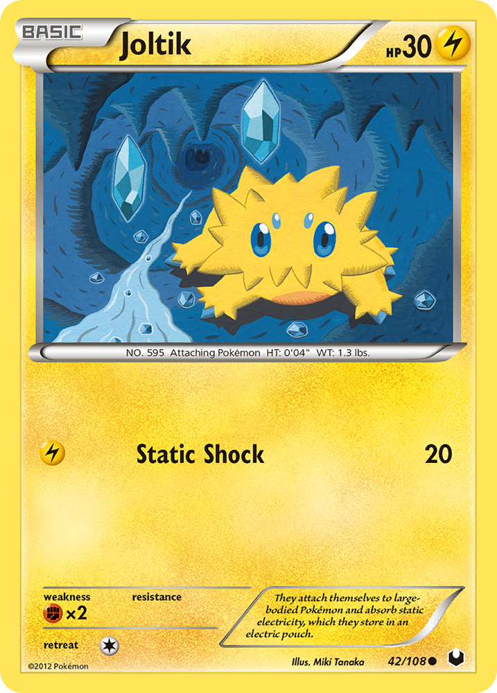 Pokemon | Joltik (42/108) [Black & White: Dark Explorers] | The Nerd Merchant