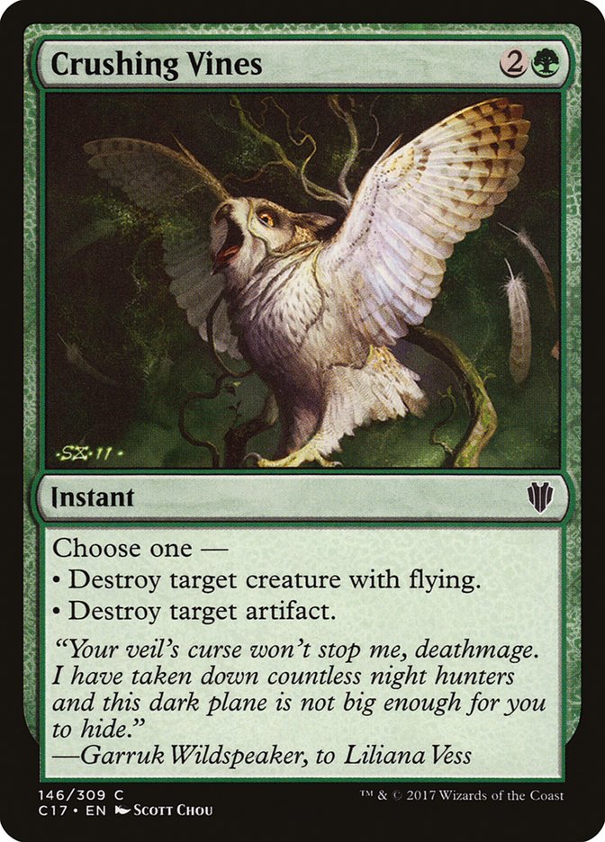 Magic | Crushing Vines [Commander 2017] | The Nerd Merchant