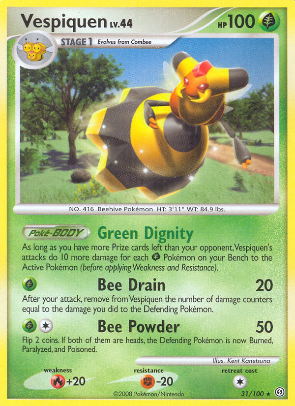 Pokemon | Vespiquen (31/100) [Diamond & Pearl: Stormfront] | The Nerd Merchant