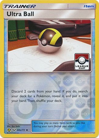 Pokemon | Ultra Ball (68a/73) (League Promo) [Sun & Moon: Shining Legends] | The Nerd Merchant