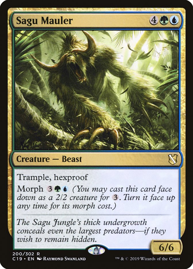 Magic | Sagu Mauler [Commander 2019] | The Nerd Merchant