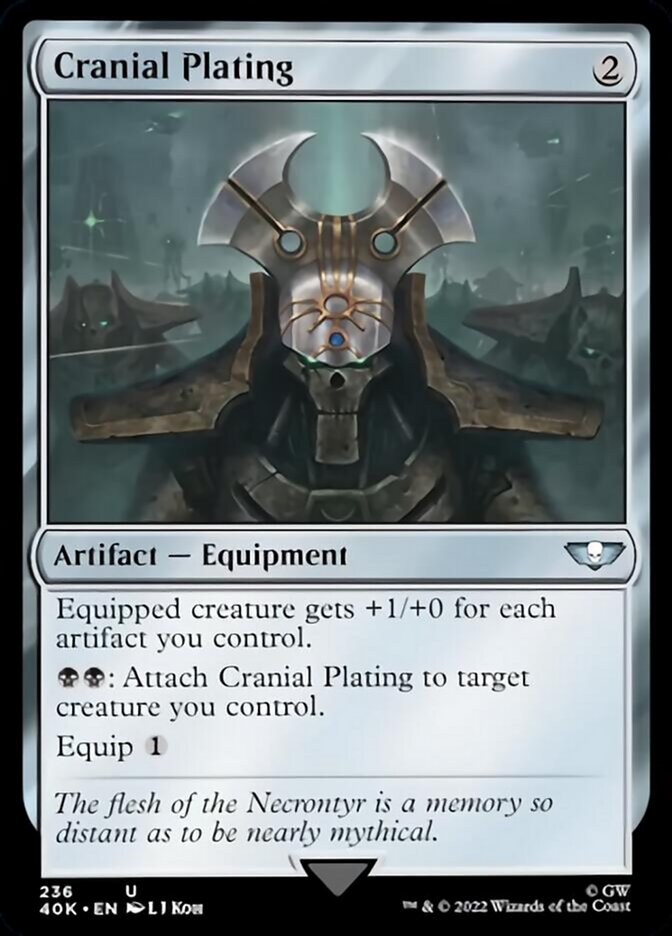 Magic | Cranial Plating [Warhammer 40,000] | The Nerd Merchant