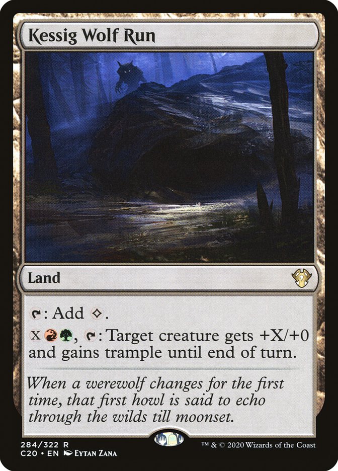 Magic | Kessig Wolf Run [Commander 2020] | The Nerd Merchant