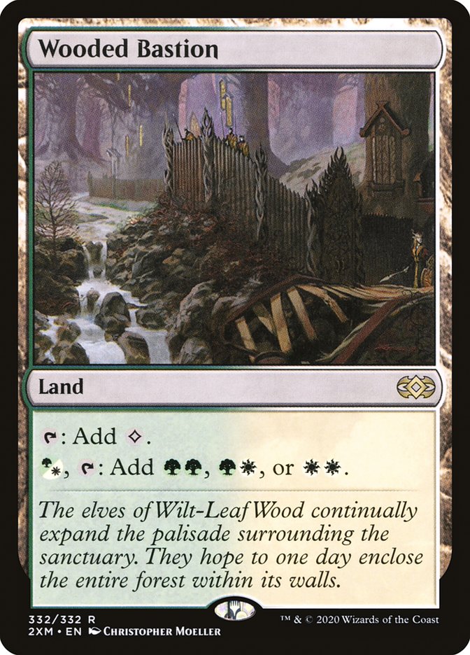 Magic | Wooded Bastion [Double Masters] | The Nerd Merchant