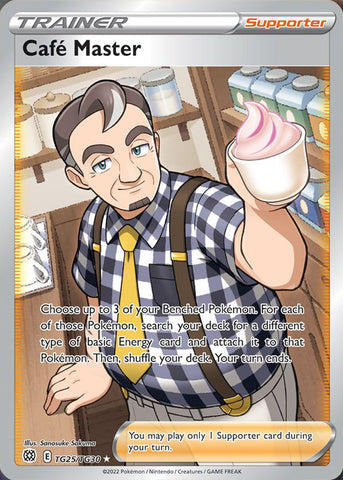 Pokemon | Cafe Master (TG25/TG30) [Sword & Shield: Brilliant Stars] | The Nerd Merchant