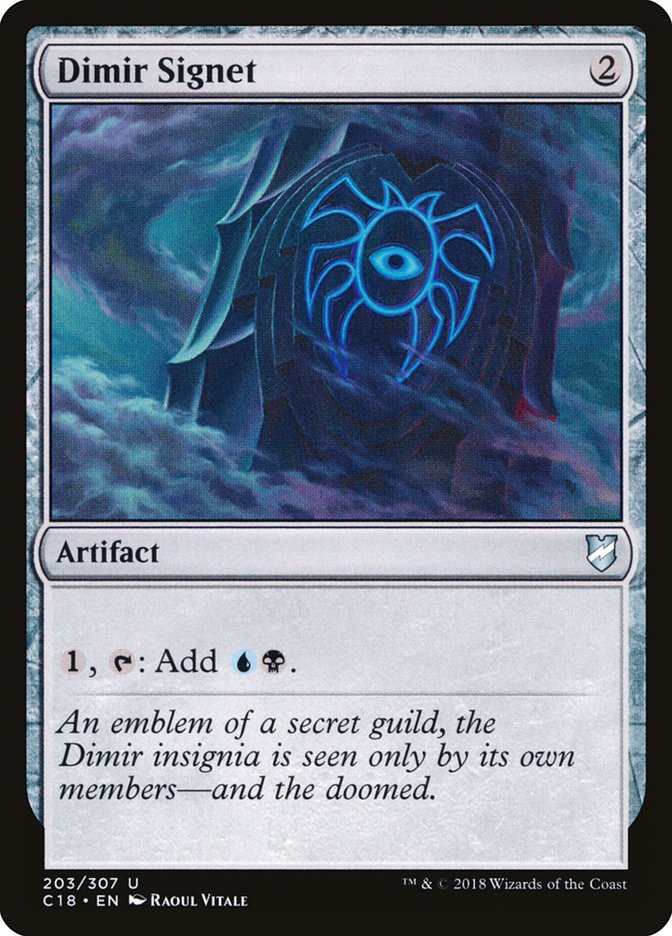 Magic | Dimir Signet [Commander 2018] | The Nerd Merchant