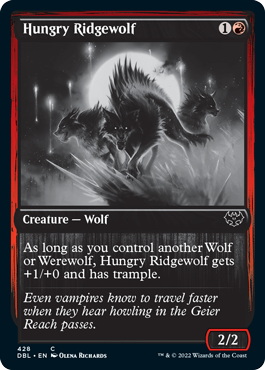 Magic | Hungry Ridgewolf [Innistrad: Double Feature] | The Nerd Merchant