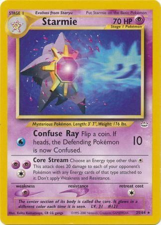 Pokemon | Starmie (25/64) [Neo Revelation Unlimited] | The Nerd Merchant