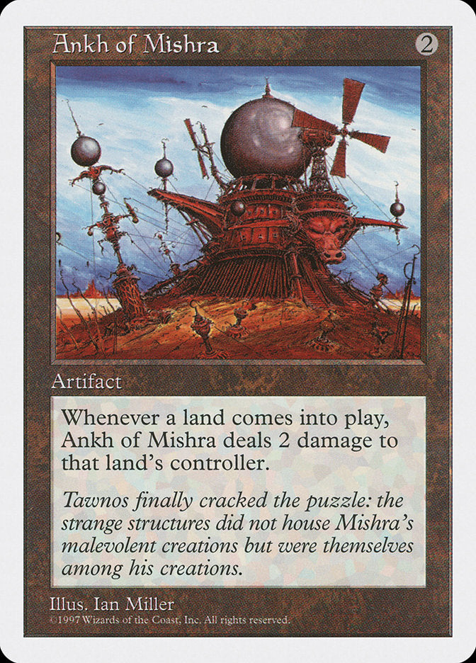 Magic | Ankh of Mishra [Fifth Edition] | The Nerd Merchant