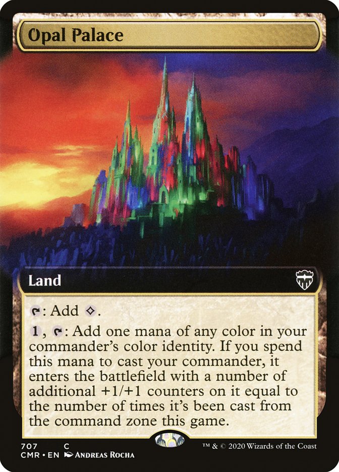 Magic | Opal Palace (Extended Art) [Commander Legends] | The Nerd Merchant