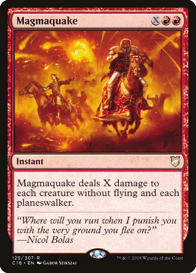 Magic | Magmaquake [Commander 2018] | The Nerd Merchant