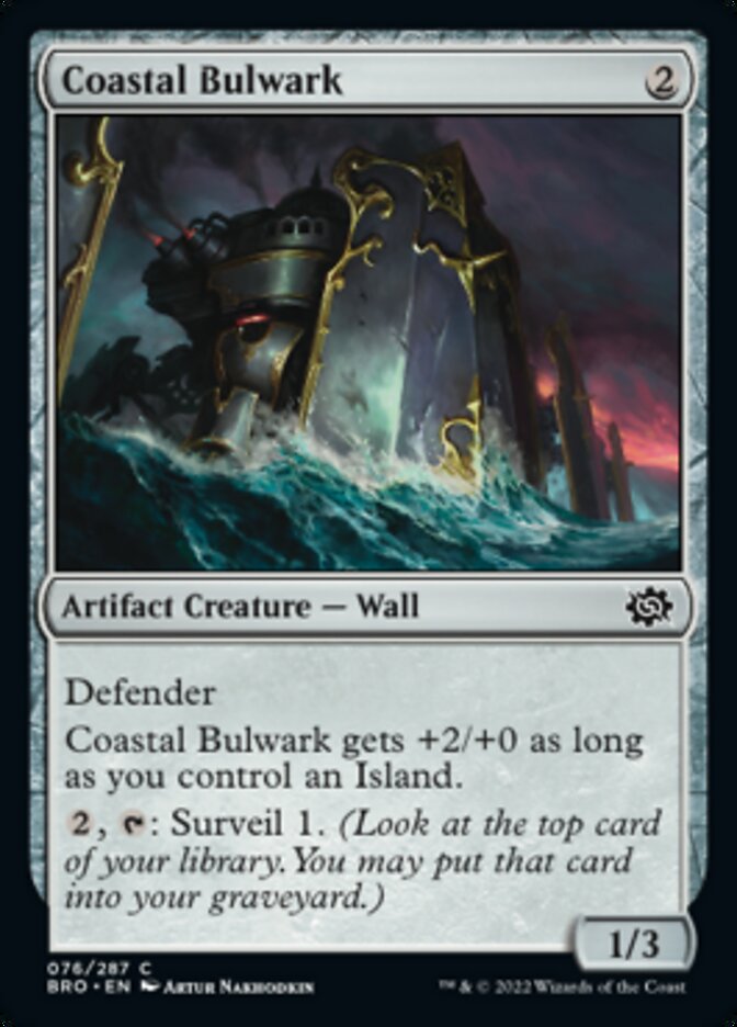 Magic | Coastal Bulwark [The Brothers' War] | The Nerd Merchant