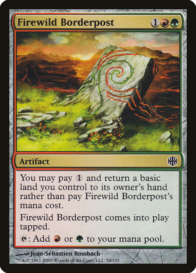 Magic | Firewild Borderpost [Alara Reborn] | The Nerd Merchant