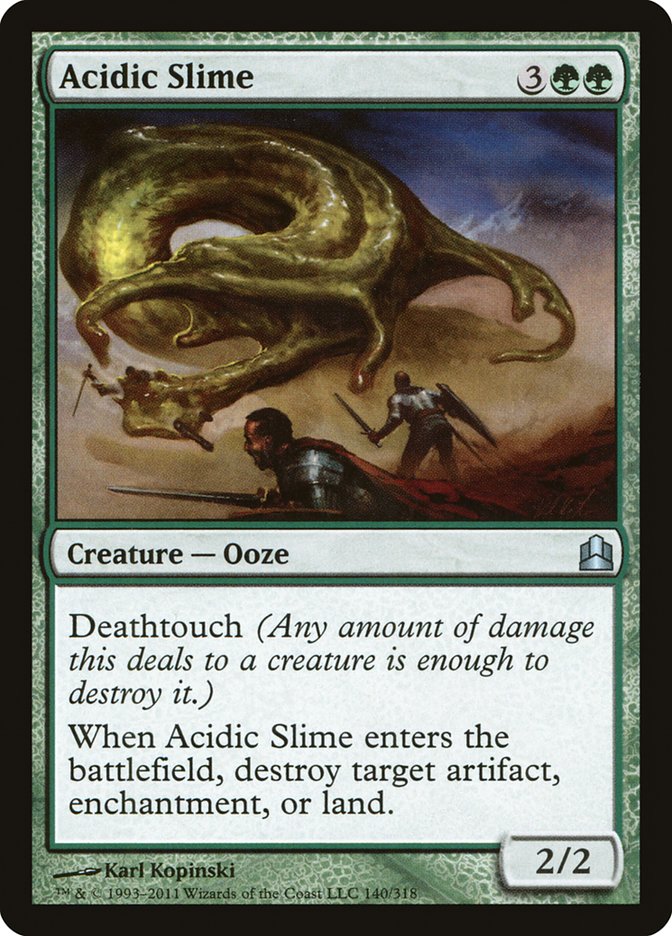 Magic | Acidic Slime [Commander 2011] | The Nerd Merchant
