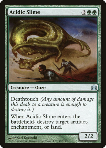 Magic | Acidic Slime [Commander 2011] | The Nerd Merchant