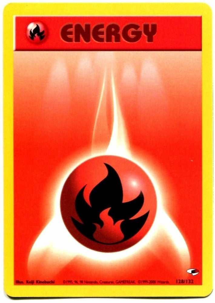 Pokemon | Fire Energy (128/132) [Gym Heroes Unlimited] | The Nerd Merchant