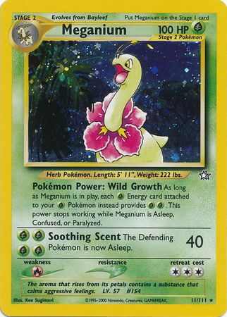 Pokemon | Meganium (11/111) [Neo Genesis Unlimited] | The Nerd Merchant