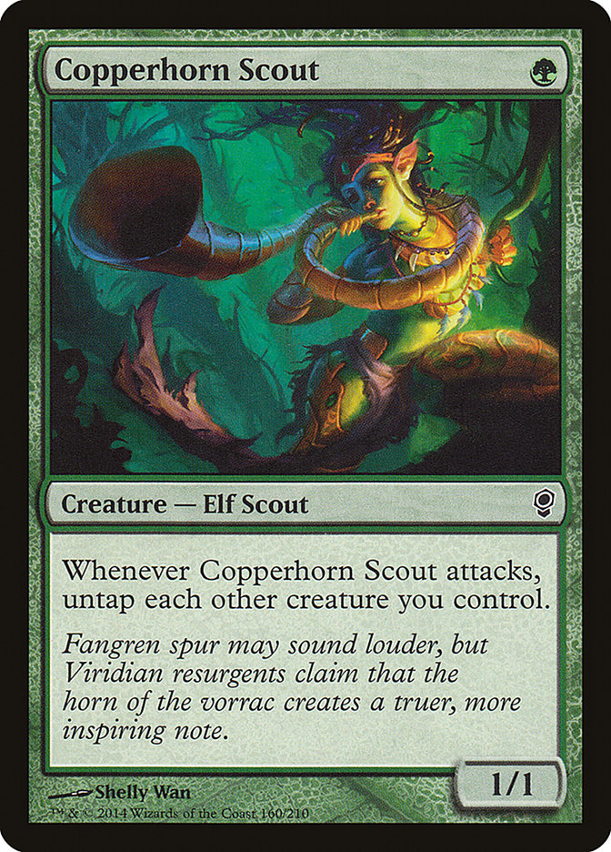 Magic | Copperhorn Scout [Conspiracy] | The Nerd Merchant