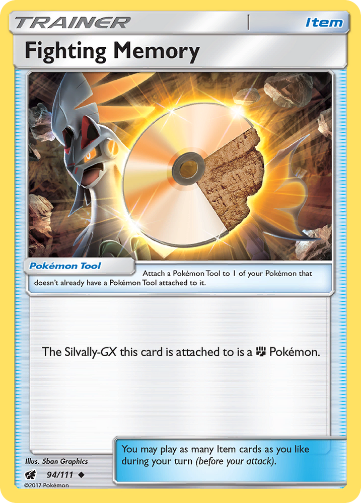 Pokemon | Fighting Memory (94/111) [Sun & Moon: Crimson Invasion] | The Nerd Merchant