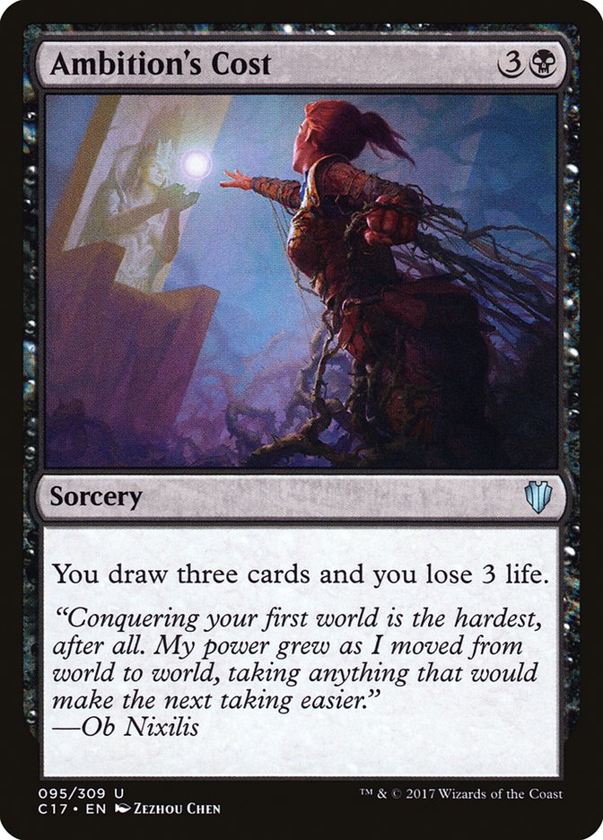 Magic | Ambition's Cost [Commander 2017] | The Nerd Merchant