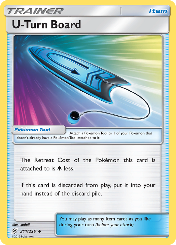 Pokemon | U-Turn Board (211/236) [Sun & Moon: Unified Minds] | The Nerd Merchant
