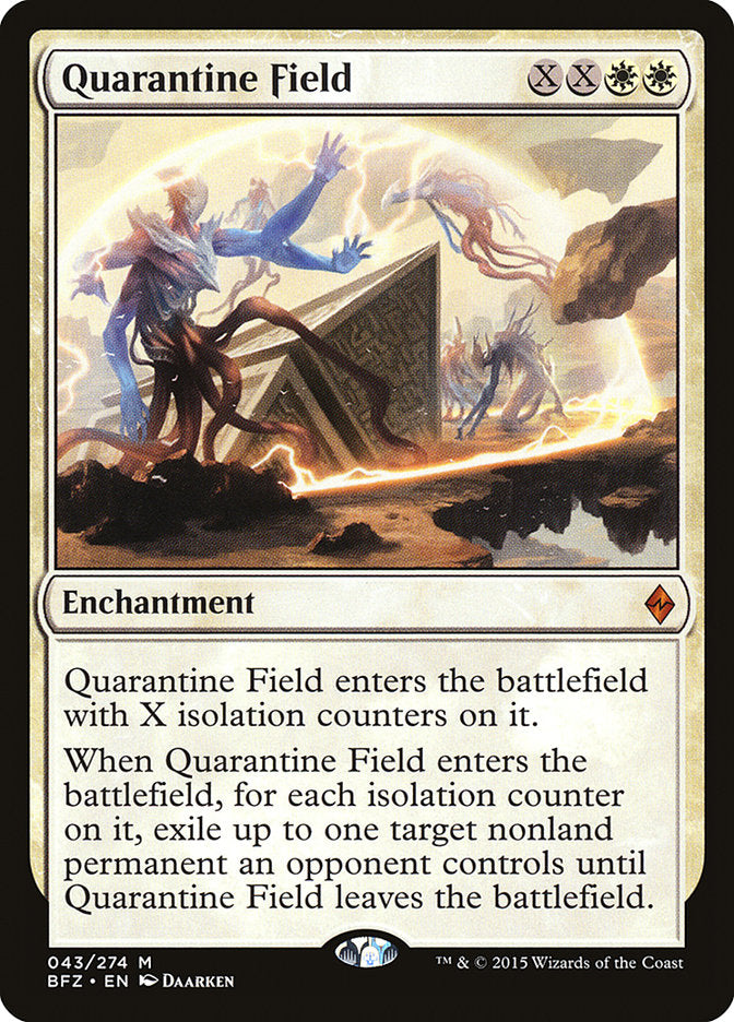 Magic | Quarantine Field [Battle for Zendikar] | The Nerd Merchant