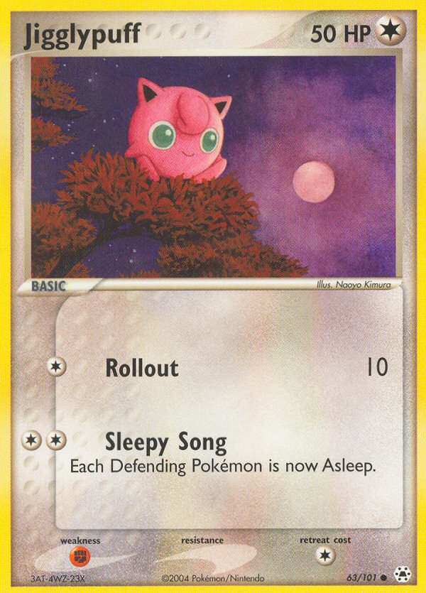 Pokemon | Jigglypuff (63/101) [EX: Hidden Legends] | The Nerd Merchant
