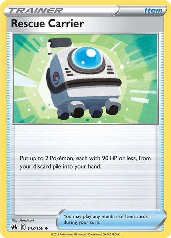 Pokemon | Rescue Carrier (142/159) [Sword & Shield: Crown Zenith] | The Nerd Merchant