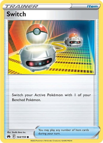 Pokemon | Switch (144/159) [Sword & Shield: Crown Zenith] | The Nerd Merchant