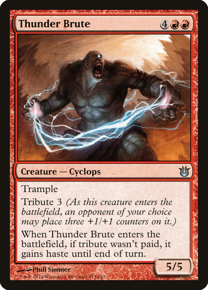 Magic | Thunder Brute [Born of the Gods] | The Nerd Merchant