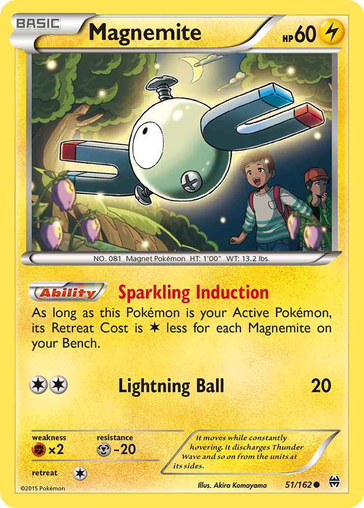 Pokemon | Magnemite (51/162) [XY: BREAKthrough] | The Nerd Merchant