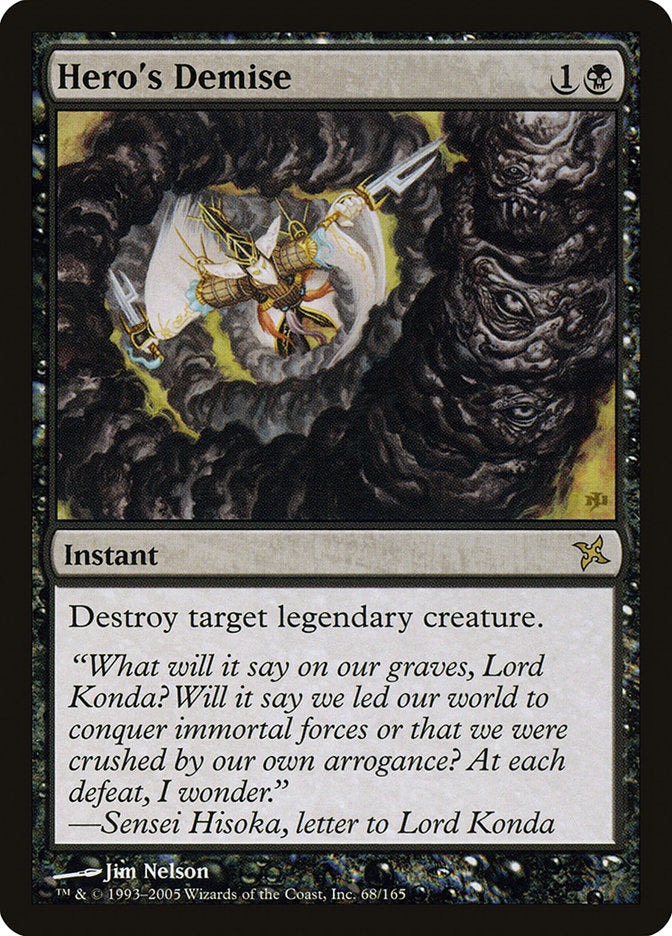 Magic | Hero's Demise [Betrayers of Kamigawa] | The Nerd Merchant