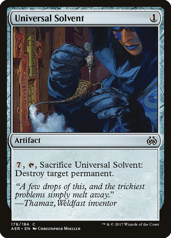 Magic | Universal Solvent [Aether Revolt] | The Nerd Merchant