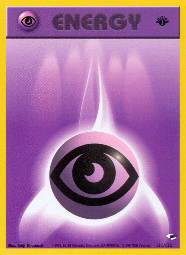 Pokemon | Psychic Energy (131/132) [Gym Heroes 1st Edition] | The Nerd Mechant