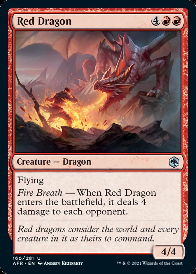 Magic | Red Dragon [Dungeons & Dragons: Adventures in the Forgotten Realms] | The Nerd Merchant