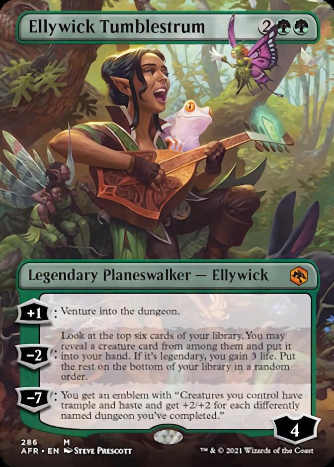 Magic | Ellywick Tumblestrum (Borderless) [Dungeons & Dragons: Adventures in the Forgotten Realms] | The Nerd Merchant