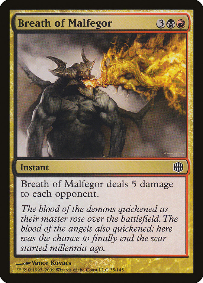 Magic | Breath of Malfegor [Alara Reborn] | The Nerd Merchant