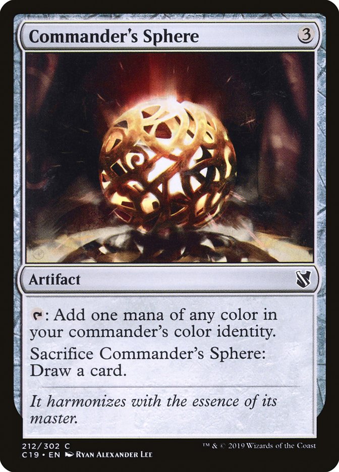 Magic | Commander's Sphere [Commander 2019] | The Nerd Merchant