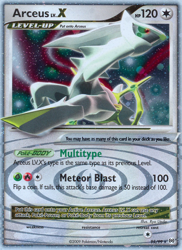 Pokemon | Arceus LV.X (95/99) [Platinum: Arceus] | The Nerd Merchant