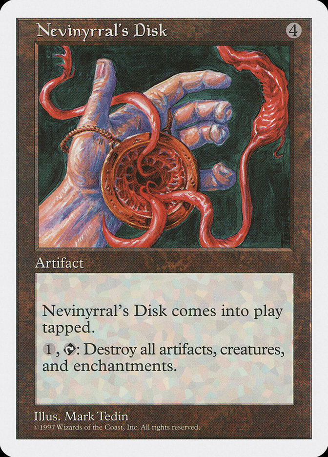 Magic | Nevinyrral's Disk [Fifth Edition] | The Nerd Merchant