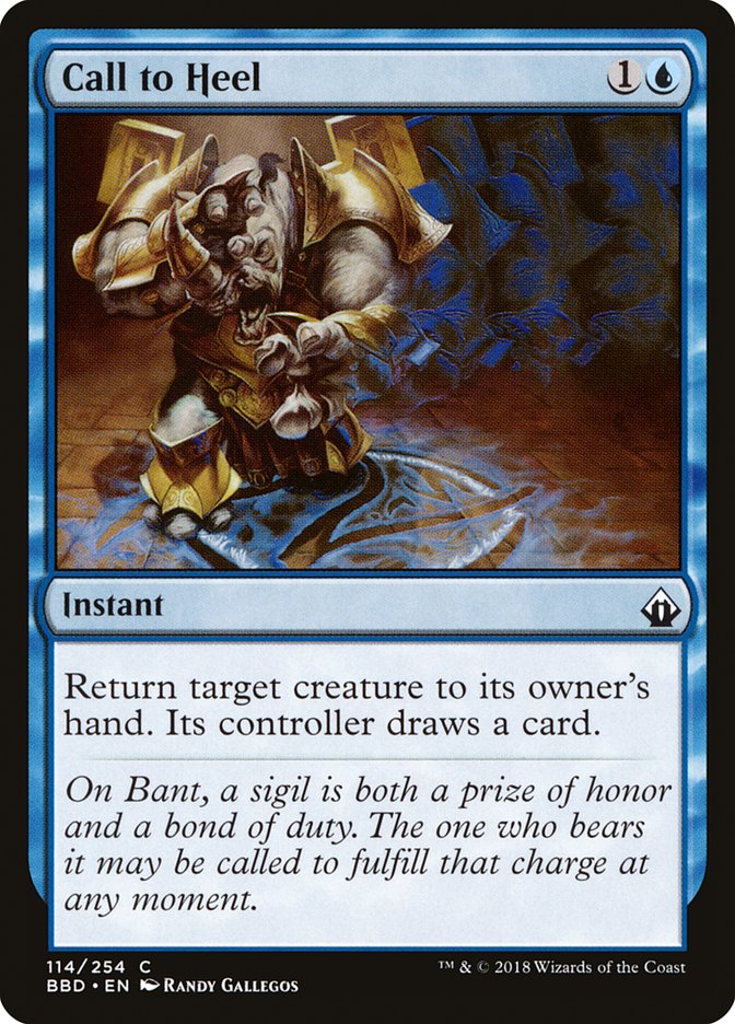 Magic | Call to Heel [Battlebond] | The Nerd Merchant