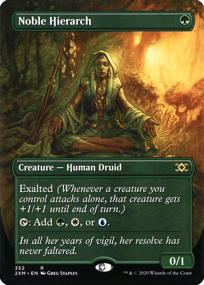 Magic | Noble Hierarch (Toppers) [Double Masters] | The Nerd Merchant