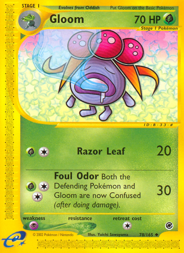 Pokemon | Gloom (78/165) [Expedition: Base Set] | The Nerd Merchant