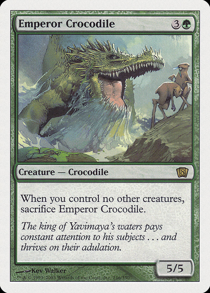 Magic | Emperor Crocodile [Eighth Edition] | The Nerd Merchant