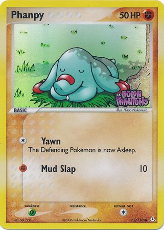 Pokemon | Phanpy (75/110) (Stamped) [EX: Holon Phantoms] | The Nerd Merchant