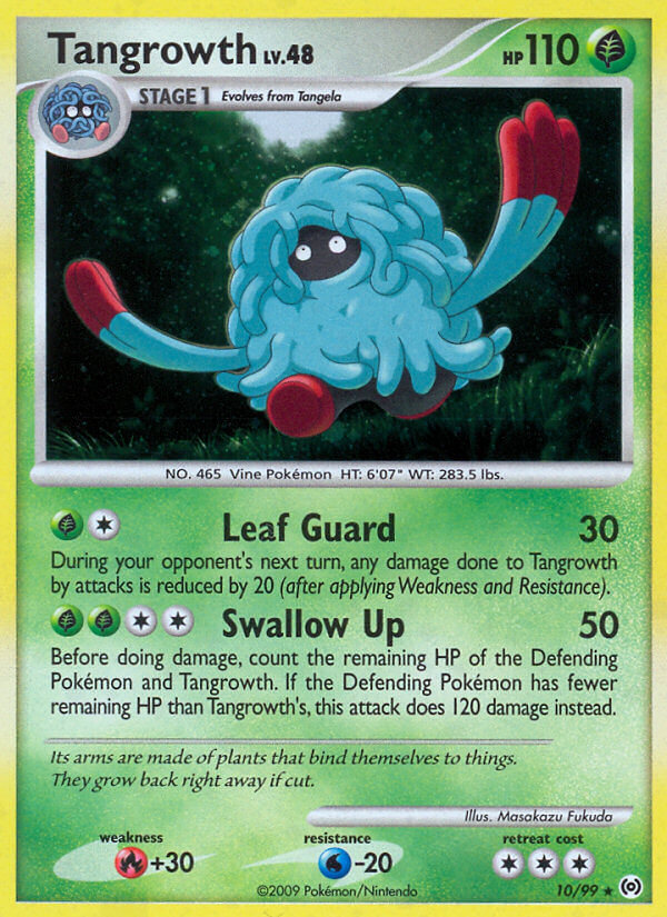 Pokemon | Tangrowth (10/99) (Theme Deck Exclusive) [Platinum: Arceus] | The Nerd Merchant